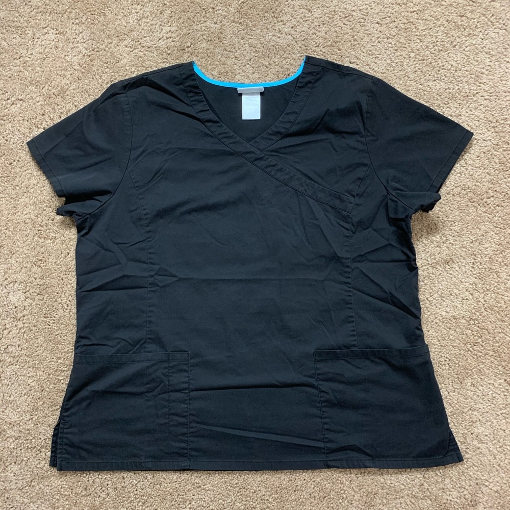V Neck Scrub Top